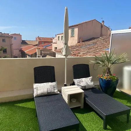 Au Coeur De T2 Climatise Avec Terrasse Et Garage *